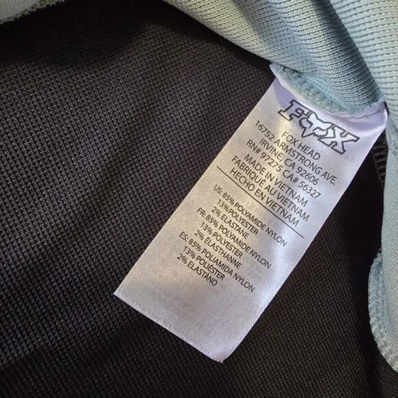 Fox Racing Defend Pro Long Sleeve Jersey‎ in Eucalyptus - Size Extra Large - Picture 9 of 11